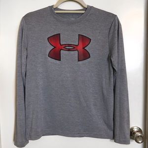 Under Armour Youth Heat Gear Long Sleeve Sz YLG